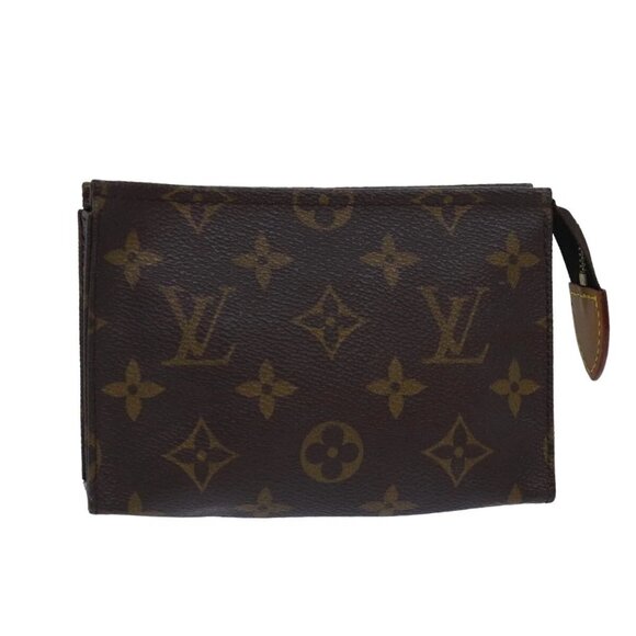 LOUIS VUITTON Monogram Poche Toilette 15 Pouch - Picture 1 of 16